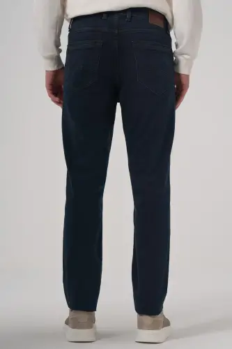 Modazone Erkak QAHVA Denim 5 Cep Dynamic Fit Jean Shim Kot Pantolon - 5