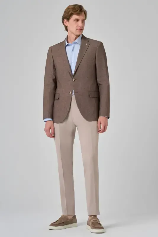 Modazone Erkak QAHVA junli Dynamic Fit Qulay Kesimli Kurtka - 4