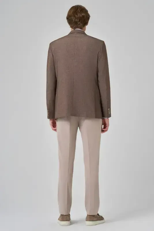 Modazone Erkak QAHVA junli Dynamic Fit Qulay Kesimli Kurtka - 5