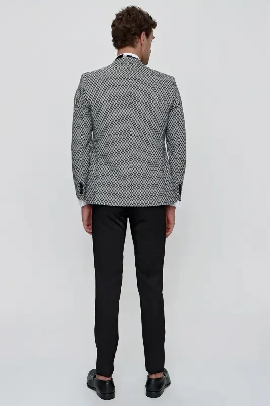 Modazone Erkak Qora Majes Ceremonia Kuyovlik Smoking - 7