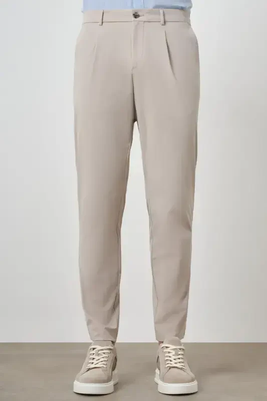 Modazone Erkak Tosh Trend Slim Fit To'liq Rezina Shim - 1