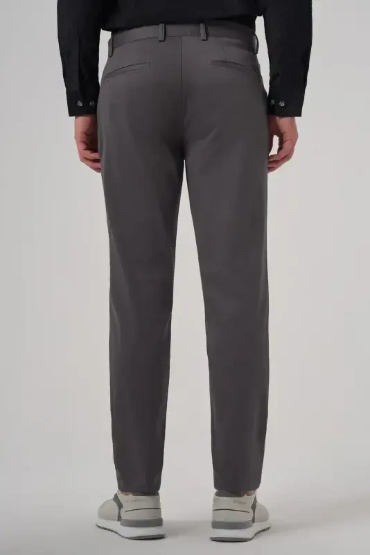 Modazone Erkak Tutun Paxta Trendi Slim Fit Chino Shim - 5