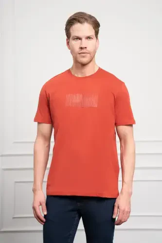 Modazone Erkaklar dolchin trend velosiped yoqasi paxta dinamik fit futbolka - MORVEN (1)