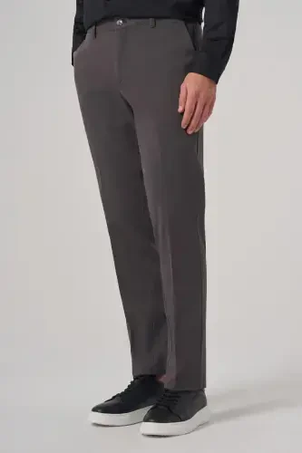 Morven Erkek Antrasit Pamuk Trend Dynamic Fit Chino Pantolon - MORVEN (1)