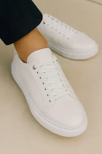 Morven Erkek Beyaz Sneaker Casual Ayakkabı - 4