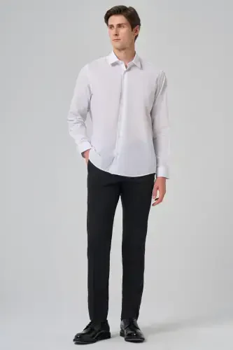 Modazone Erkek Beyaz Trend Regular Fit Gömlek - 2