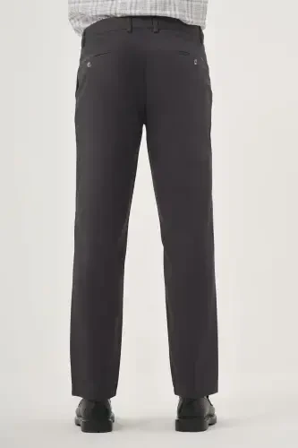 Morven Erkek Gri Chino Dynamic Fit Kışlık Pantolon - 4