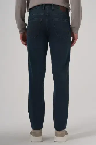 Morven Erkek Haki Denim 5 Cep Slim Fit Jean Kot Pantolon - 5
