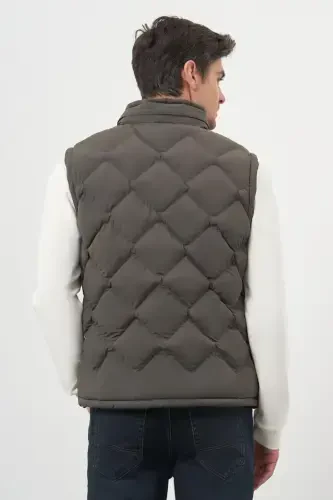 Morven Erkek Haki Polyamide Spor Yelek - 5