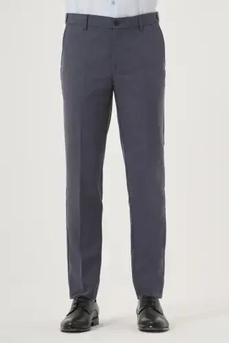 Morven Erkek Lacivert Trend Dynamic Fit Pantolon - MORVEN (1)