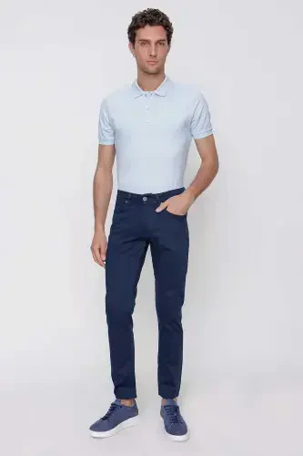 Morven Erkek PARLEMENT Pamuk 5 Cep Slim Fit Dar Kesim Pantolon - 3