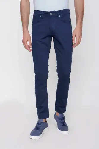 Modazone Erkek PARLEMENT Pamuk 5 Cep Slim Fit Dar Kesim Pantolon - MORVEN (1)