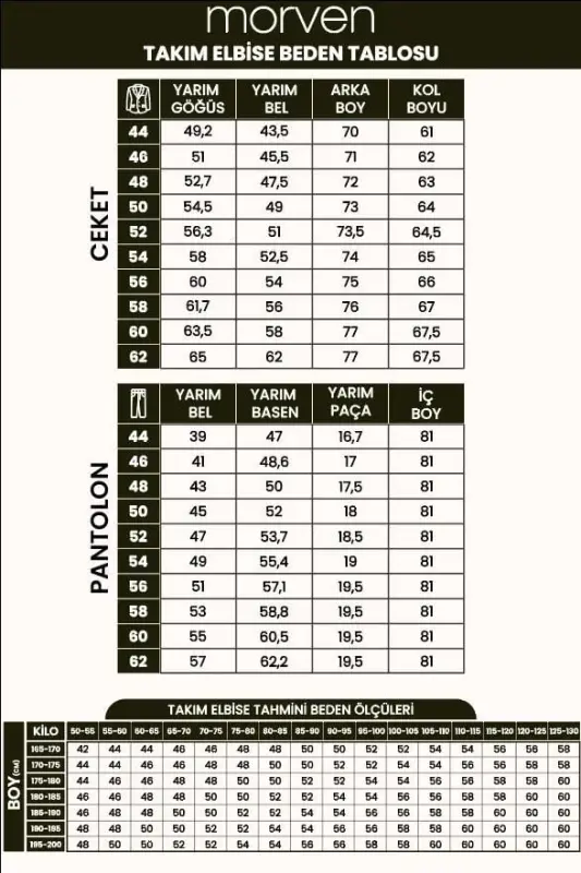 Morven Erkek Siyah Poliviskon Basic Slim Fit Sivri Yaka Takım Elbise - 6