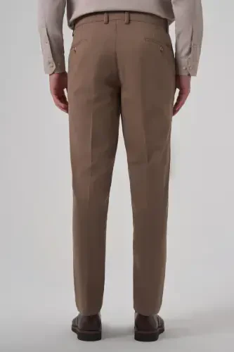 Morven Erkek Vizon Pamuk Trend Dynamic Fit Chino Pantolon - 5