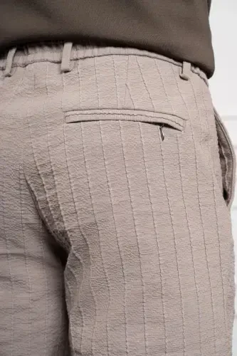 Morven Erkek Vizon Poliviskon Jogger Dynamic Fit Rahat Kesim Pantolon - 4