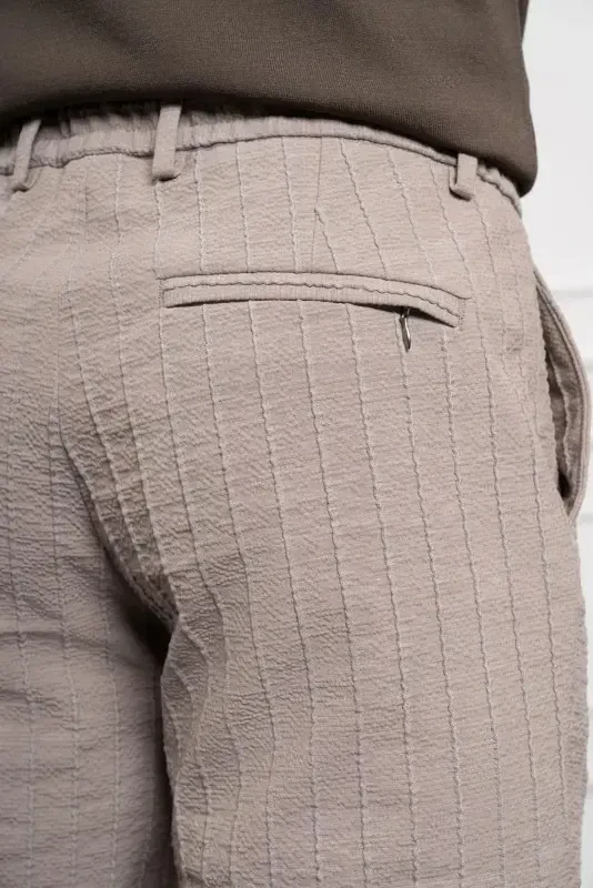 Morven Erkek Vizon Poliviskon Jogger Dynamic Fit Rahat Kesim Pantolon - 4