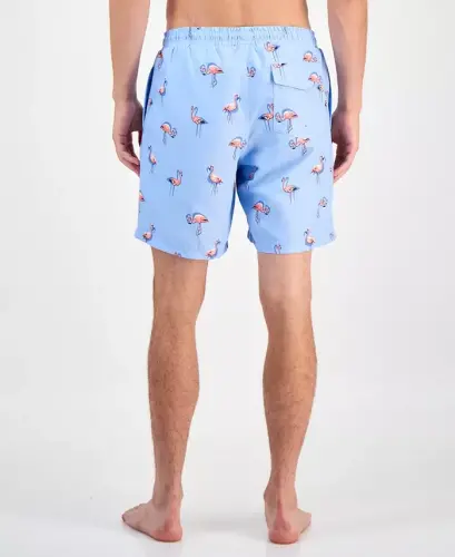 Men's Quick-Dry Performance Flamingo-Print 7