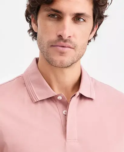 Modazone için Üretilmiş, Erkek Regular-Fit Merserize Polo Yaka Tişört - Waimea - 4