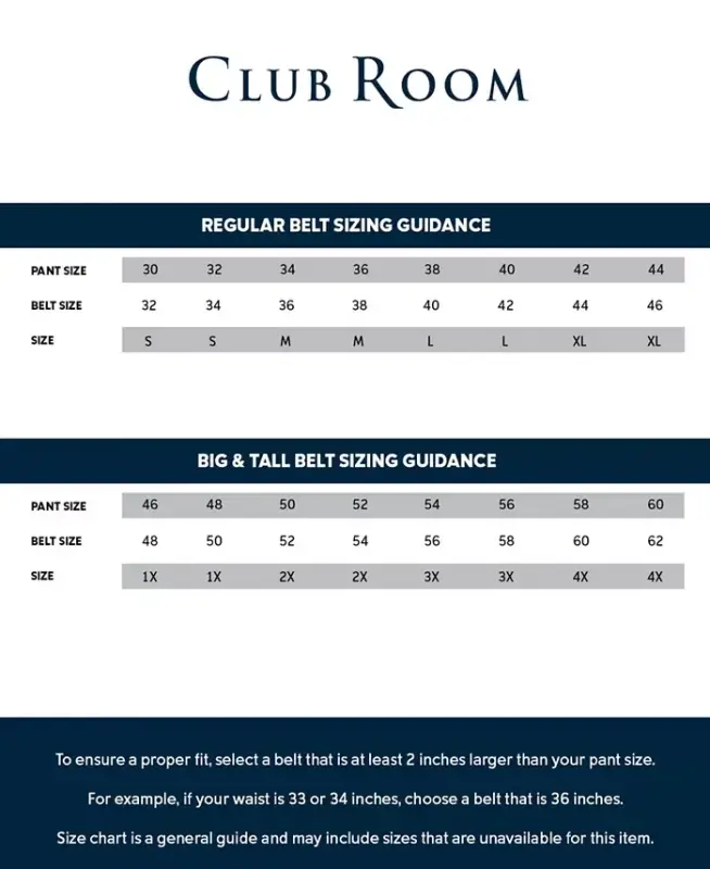 Men's Faux Leather Pebble Grain Stretch Belt, Created for Modazone - Black - 6