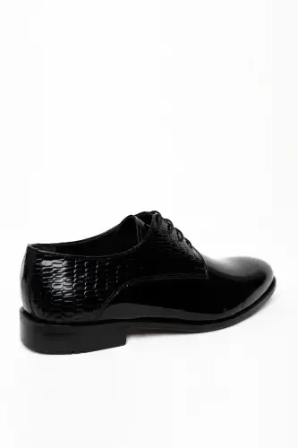 Modazone Men Black Classic Patent Leather Neolite Sole Shoe - 3