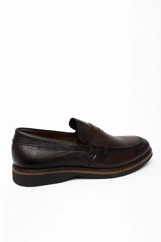 Modazone Men BROWN Seasonal Aniline Eva Sole Shoe - 3