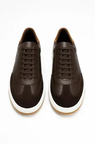 Modazone Men BROWN Seasonal Casual Leather Shoes - MORVEN (1)