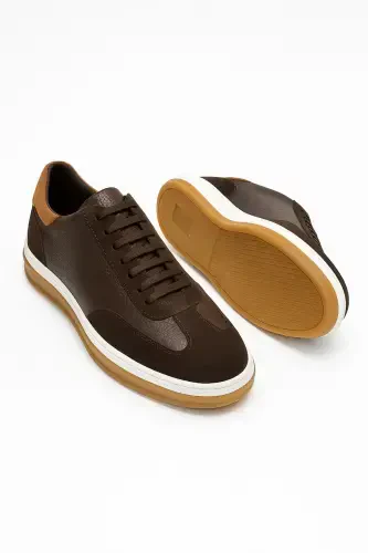 Modazone Men BROWN Seasonal Casual Leather Shoes - 3