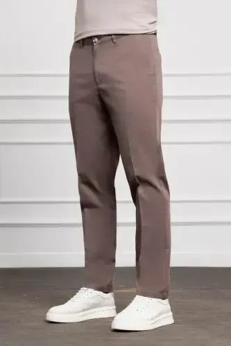 Modazone Men COFFEE Dynamic Fit Chino Trousers - MORVEN (1)