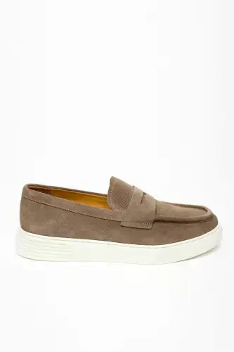 Modazone Men LIGHT BROWN Summer Casual Eva Sole Suede Shoes - MORVEN (1)