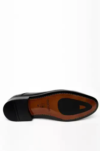 Modazone Men's Black Classic Patent Leather Neolite Sole Shoes - 6