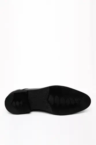 Modazone Men's Black Classic Patent Leather Neolite Sole Shoes - 6