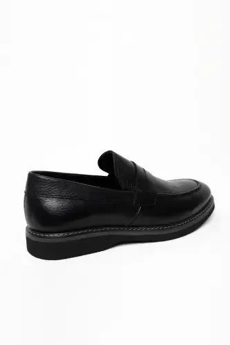 Modazone Men's Black Seasonal Aniline Eva Sole Shoe - 3