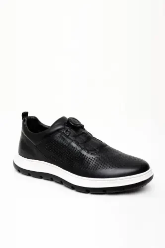 Modazone Men's Black Seasonal Casual Eva Sole Shoes - 1