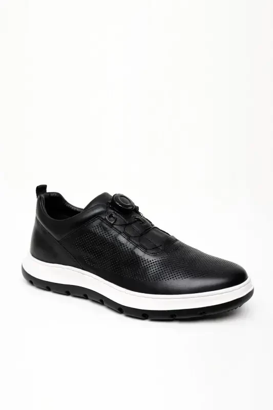 Modazone Men's Black Seasonal Casual Eva Sole Shoes - 1