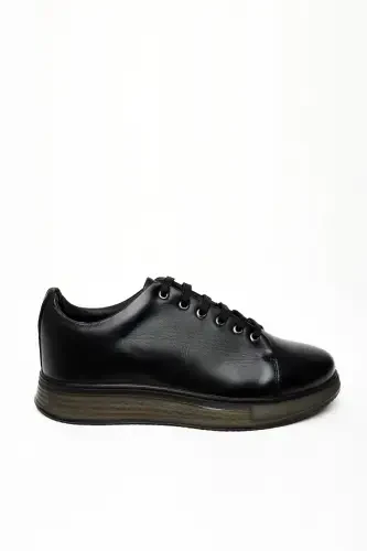 Modazone Men's Black Seasonal Casual Gel Based Sneakers - MORVEN (1)
