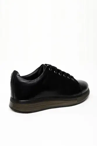 Modazone Men's Black Seasonal Casual Gel Based Sneakers - 3