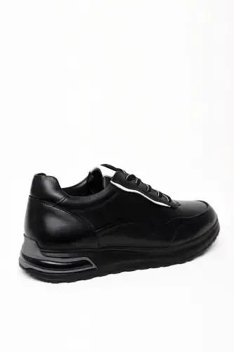 Modazone Men's Black Seasonal Casual Sneakers - 3