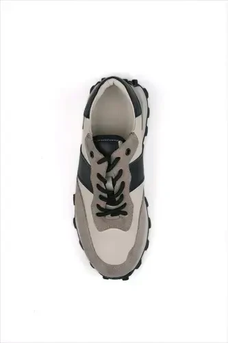 Modazone Men's Black Seasonal Casual Tods Sole Sneakers - 3