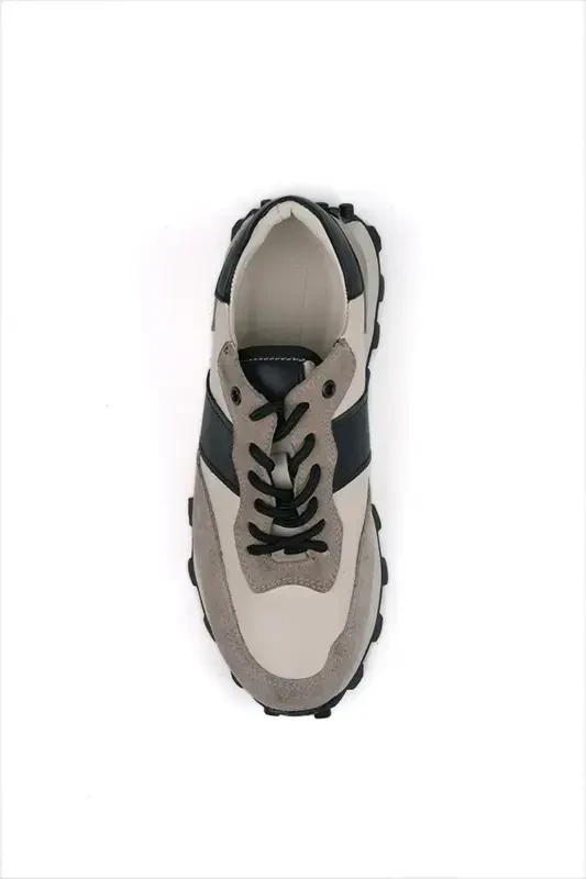 Modazone Men's Black Seasonal Casual Tods Sole Sneakers - 3