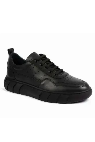 Modazone Men's Black Seasonal Smart Casual Shoes - 1