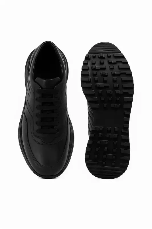 Modazone Men's Black Seasonal Smart Casual Shoes - 3