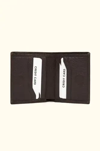 Modazone Men's BROWN 100% Leather Wallet Cardholder - MORVEN (1)