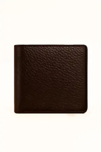 Modazone Men's BROWN 100% Leather Wallet Cardholder - 3