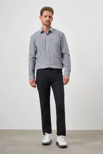 Modazone Men's Gray Seasonal Cotton 5 Pocket Dynamic Fit Jean Pants - MORVEN (1)