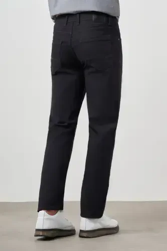 Modazone Men's Gray Seasonal Cotton 5 Pocket Dynamic Fit Jean Pants - 5