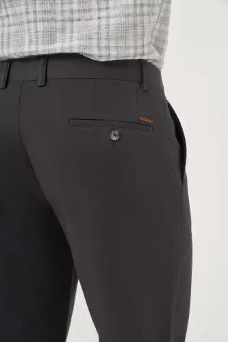 Modazone Men's Grey Chino Dynamic Fit Winter Pants - 3