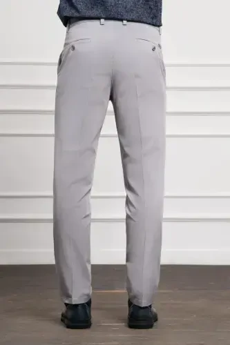 Modazone Men's Grey Dynamic Fit Chino Trousers - 3
