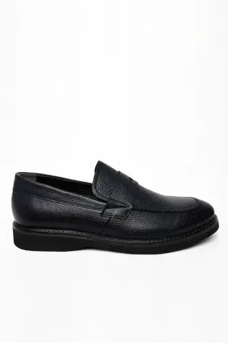 Modazone Men's Navy Blue Seasonal Analine Eva Sole Shoes - MORVEN (1)