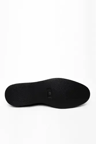 Modazone Men's Navy Blue Seasonal Aniline Eva Sole Shoe - 6