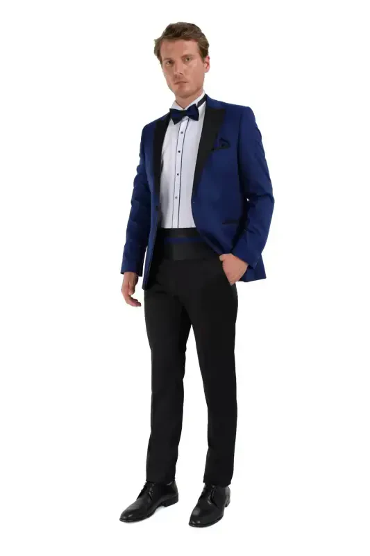 Modazone Men's PARLEMENT Broadway Slim Fit Groom Suit - MORVEN